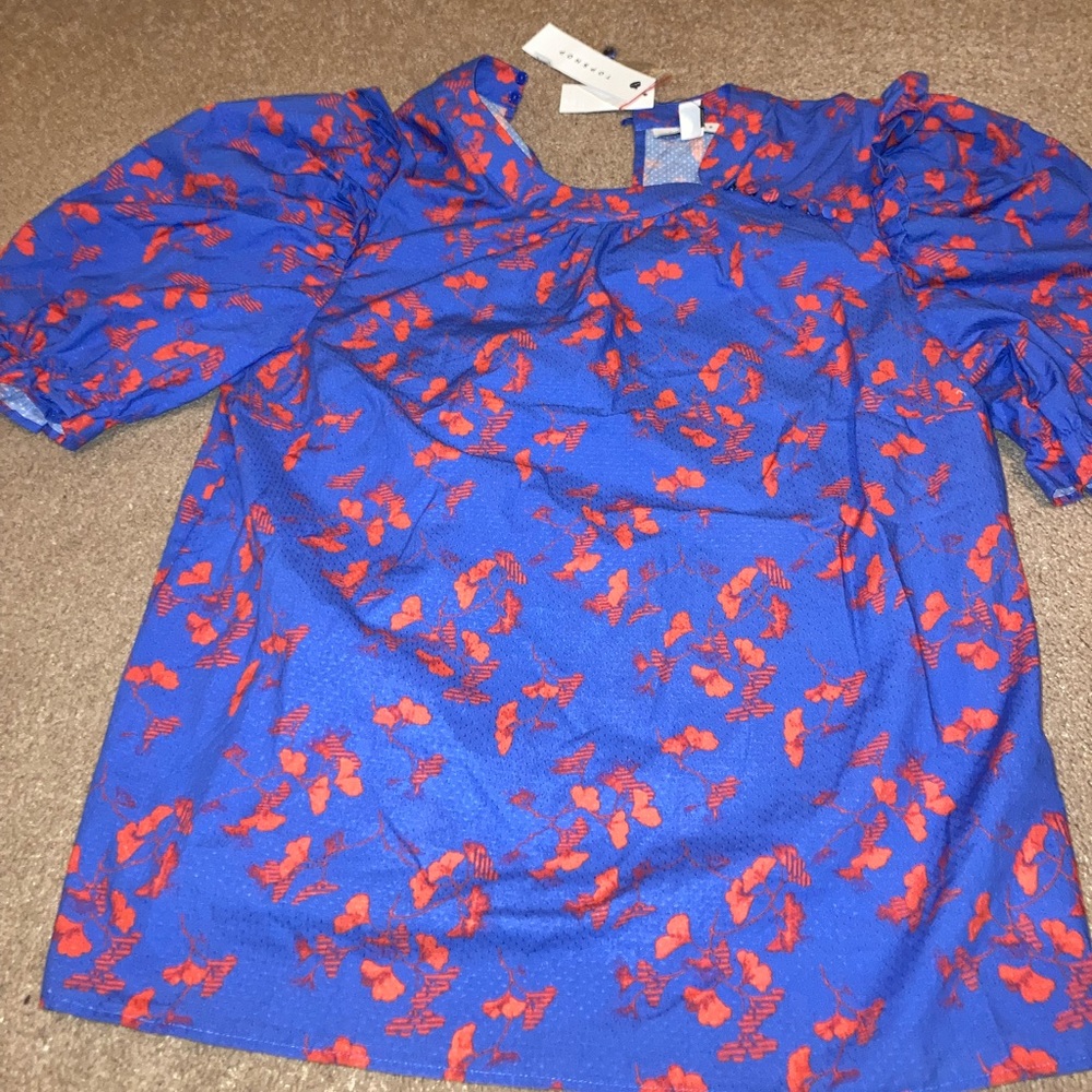 Patterned Topshop Blouse